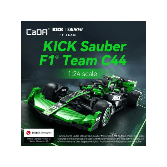 Cada Car Series Bouwset 314 Stuks Kick Sauber F1 1:24
