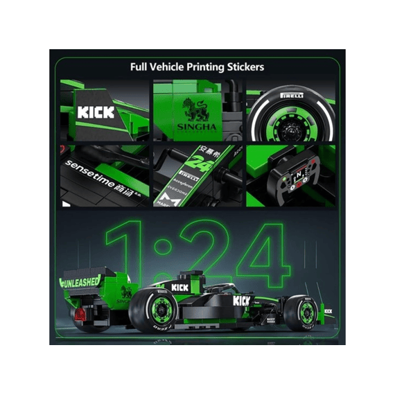 Cada Car Series Bouwset 314 Stuks Kick Sauber F1 1:24