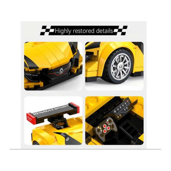 Cada Car Series Bouwset 271 Stuks Renault Sport Rs01 1:24