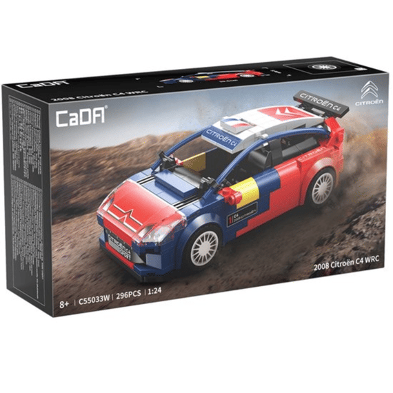 Cada Car Series Bouwset 296 Stuks 2008 Citroën C4 Wrc 1:24