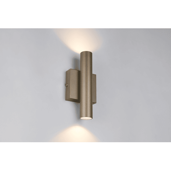 Trio Wandlamp Dara Metaal Platina