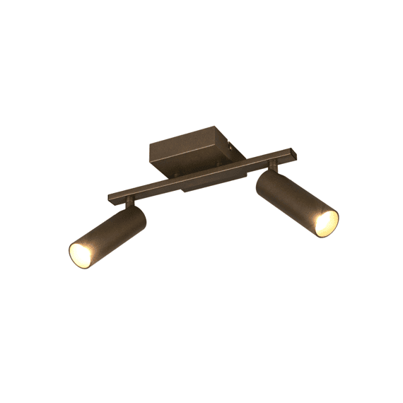 Trio Spotlamp Dara Metaal Platina