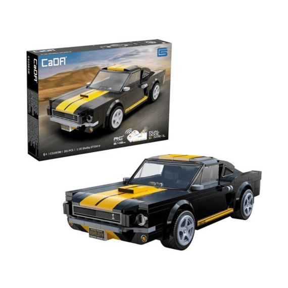 Cada Car Series Bouwset 292 Stuks Smart Chassis Shelby Gt350 1:20