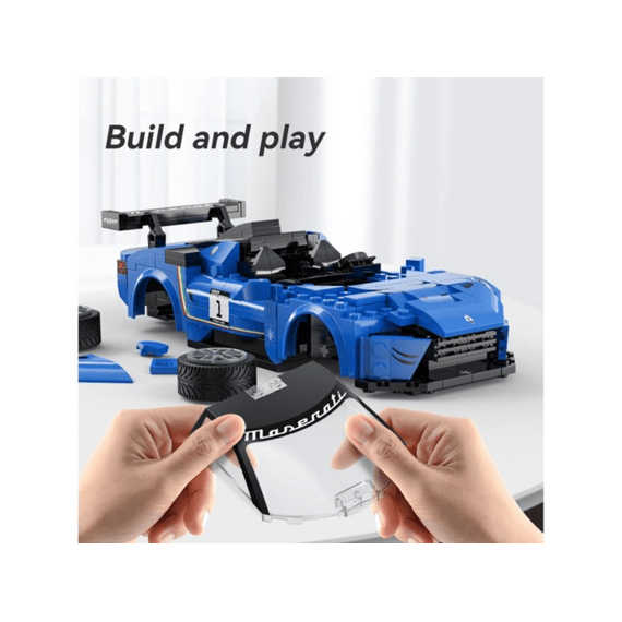 Cada Car Series Bouwset 320 Stuks Smart Chassis Maserati Gt2 1:20