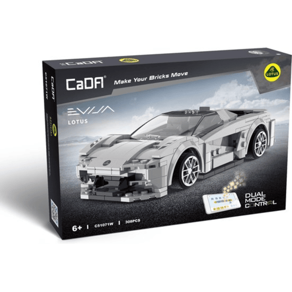 Cada Car Series Bouwset 308 Stuks Smart Chassis Lotus 1:20
