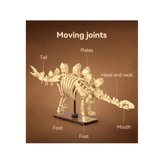 Cada Creative Series Bouwset 256 Stuks Dinosaurus Fossiel Velociraptor