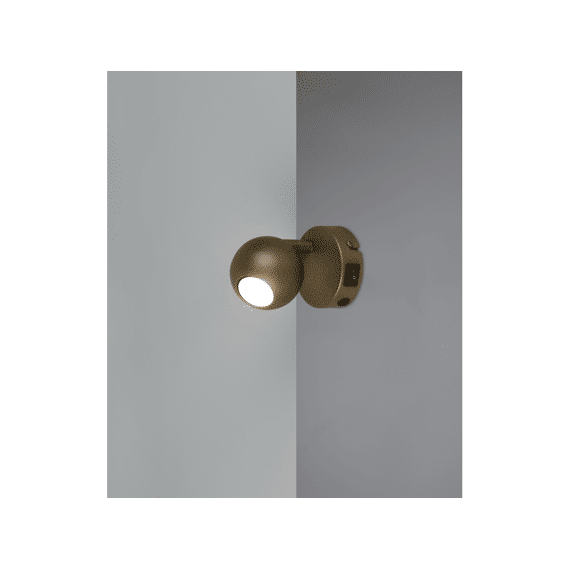 Rl Spotlamp Enaro Metaal Platina