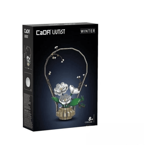 Cada Flower Series Bouwset 990 Stuks Winter Silence