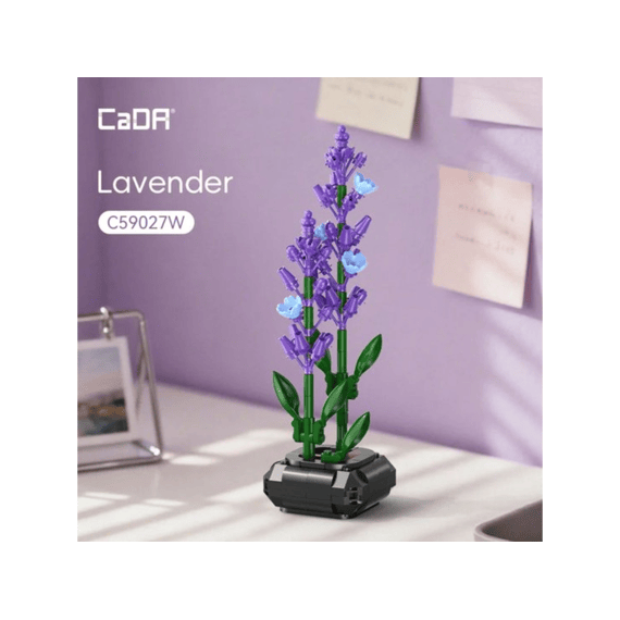 Cada Flower Series Bouwset 205 Stuks Lavendel In Pot