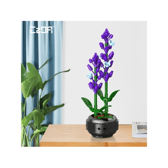 Cada Flower Series Bouwset 205 Stuks Lavendel In Pot