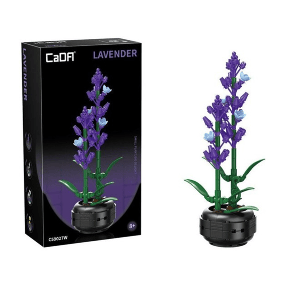 Cada Flower Series Bouwset 205 Stuks Lavendel In Pot