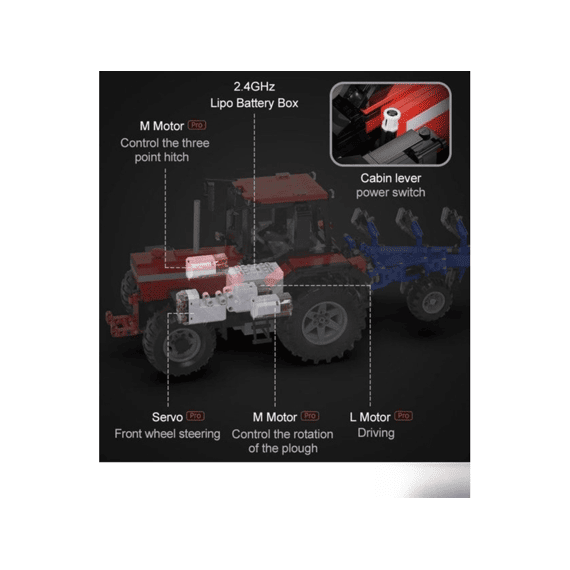 Cada Master Series 1675 Stuks Farm Tractor 1:17