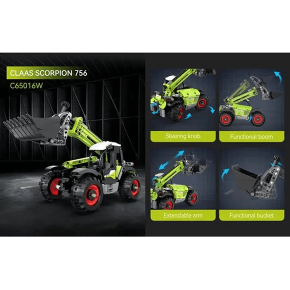 Cada Construction Series 401 Stuks Claas Scorpion 756