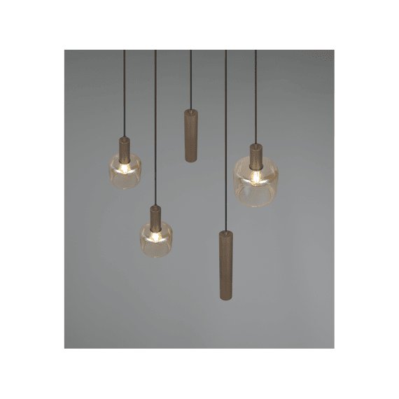 Trio Hanglamp Mataro Metaal Warm Beige