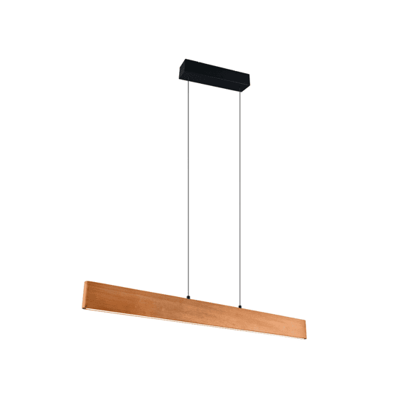 Trio Hanglamp Edgewood Metaal Mat Zwart