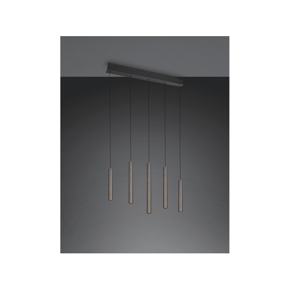 Trio Hanglamp Arimato Metaal Platina