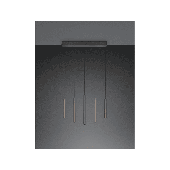 Trio Hanglamp Arimato Metaal Platina