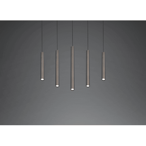 Trio Hanglamp Arimato Metaal Platina