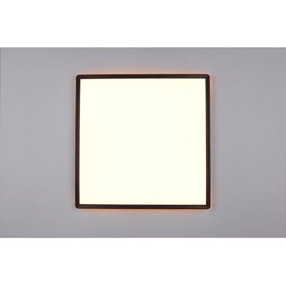 Rl Plafonnière Emra Kunststof Mat Zwart