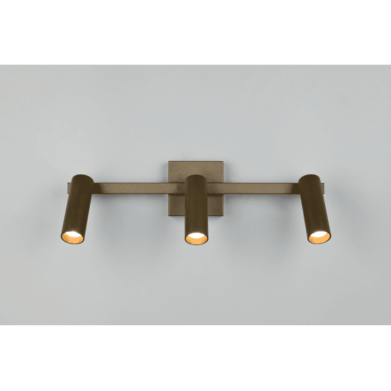 Trio Spotlamp Dara Metaal Platina