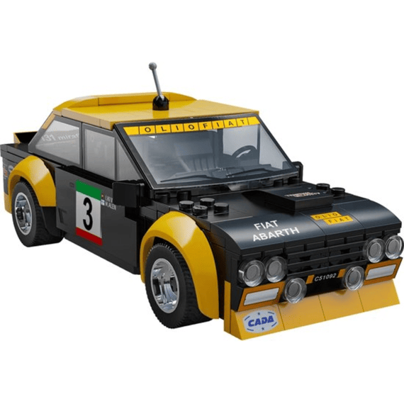 Cada Car Series Bouwset 216 Stuks Smart Chassis Fiat Abarth 131 1:20
