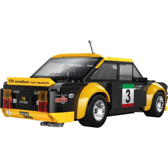 Cada Car Series Bouwset 216 Stuks Smart Chassis Fiat Abarth 131 1:20