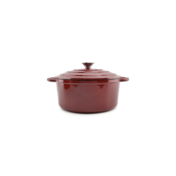 Bonbistro Forno Kookpot Gietijzer 26cm Rood