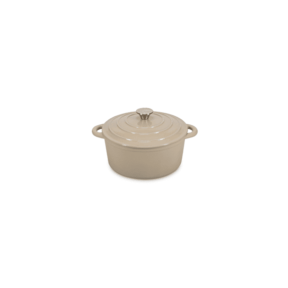 Bonbistro Forno Kookpot Gietijzer 26cm Beige