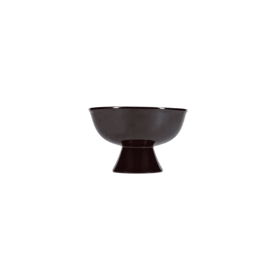 Salt & Pepper Manon Dark Maroon Serveerschaal 21xh13,5cm Op Voet