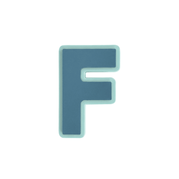 Banwood Pin Voor Fietsmandje Letter F
