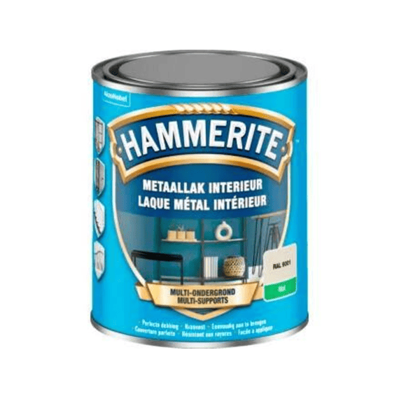 Hammerite Metaallak Int Mat Ral 9001 750ml