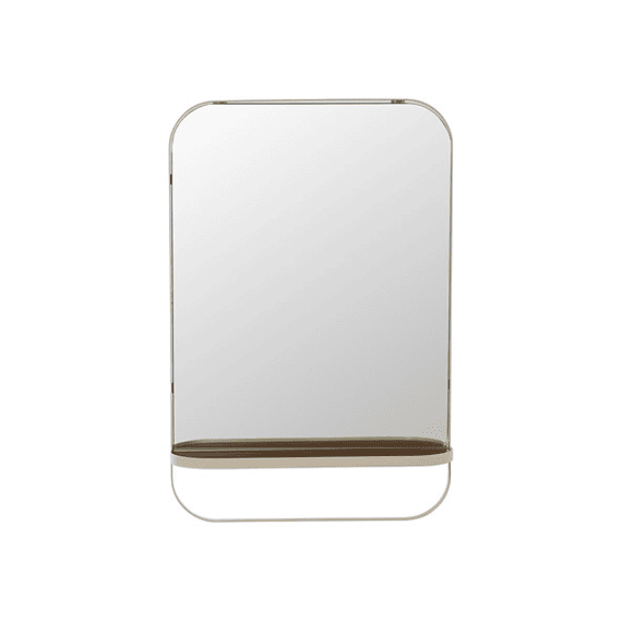Wandspiegel Argiléo 60x40cm Beige