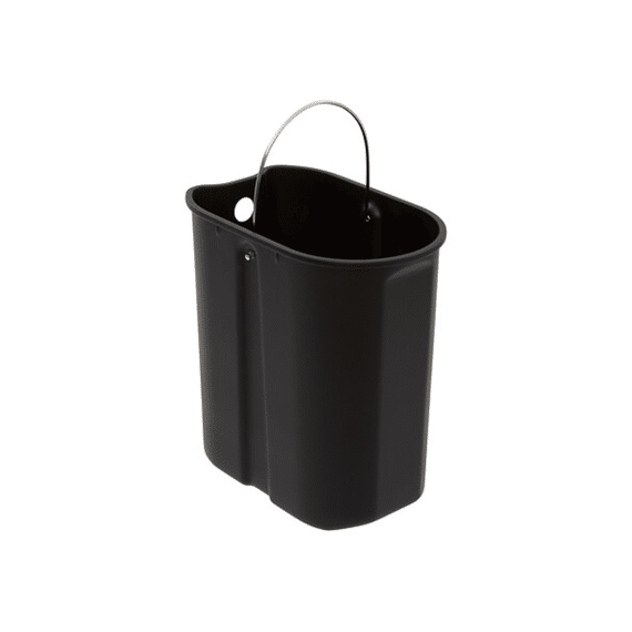 Afvalbak Argiléo 5l Bamboe En Beige Metaal