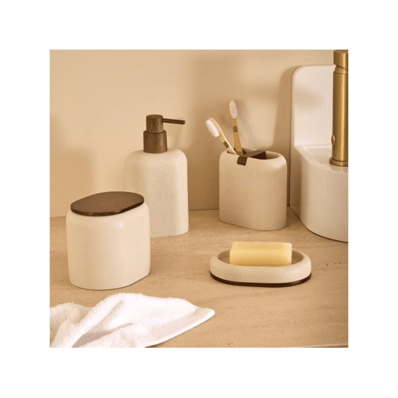 Zeepdispenser Argiléo Beige Hars