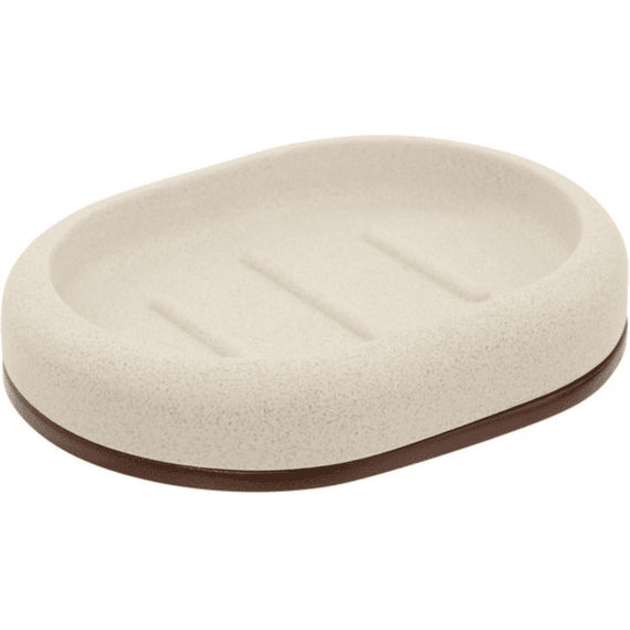 Zeepschaaltje Argiléo L13cm Beige Hars