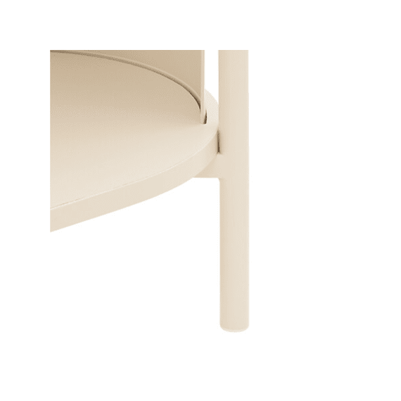 Rek Argiléo 3 Niveaus H74.5cm Beige Metaal