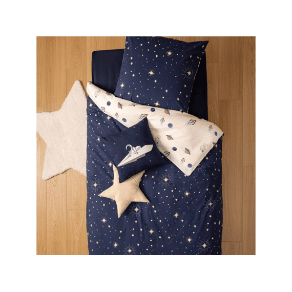 Beddengoedset Met Ruimteprint 140x200cm