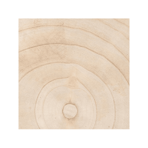 Bijzetkruk Nyar D28cm Natuurlijk Hout