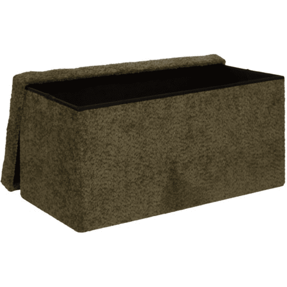 Dubbele Opvouwbare Poef Soana H38cm Kaki