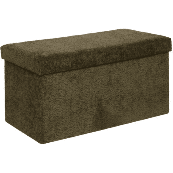 Dubbele Opvouwbare Poef Soana H38cm Kaki