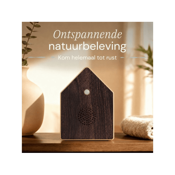 Melodiez Natuurgeluiden Box Deluxe Walnut Dark