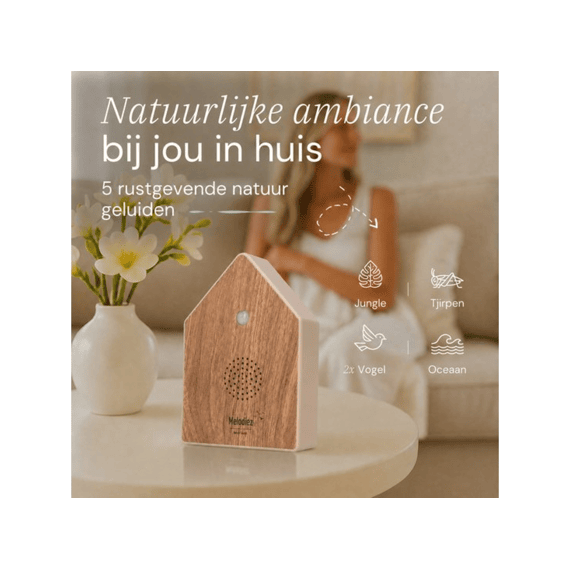 Melodiez Natuurgeluiden Box Deluxe Oak Light