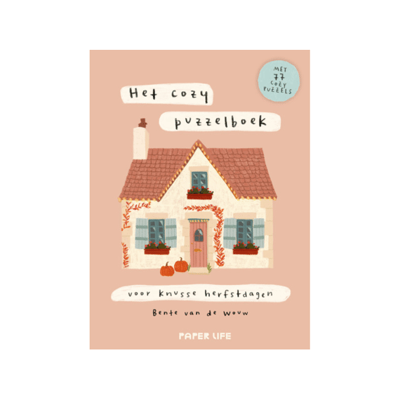 Het Cozy Puzzelboek Voor Knusse Herfstdagen