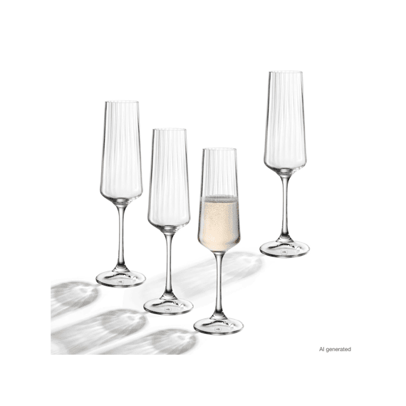 Leonardo Paolo Champagneglas 6stuks