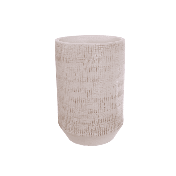 PURE by Jasaco Vaas Scalas Ivoor Ø20 x H30 cm
