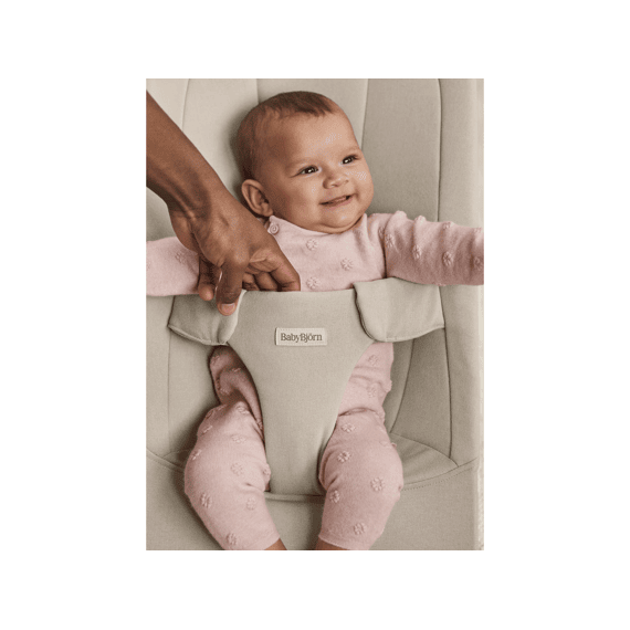 Babybjörn Relax Begin Geborsteld Geweven Zandgrijs