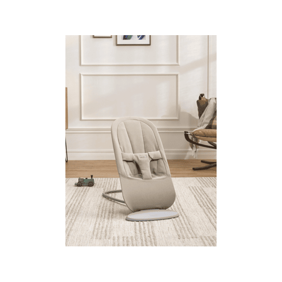 Babybjörn Relax Begin Geborsteld Geweven Zandgrijs