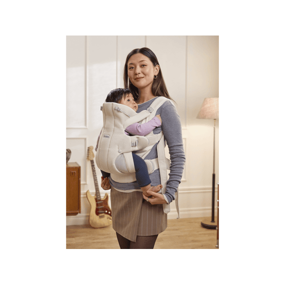 Babybjörn Draagzak Hold Luchtige Mesh Creme