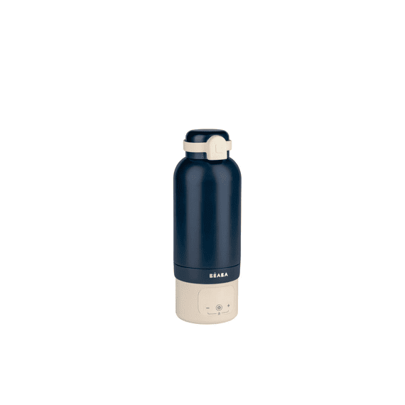 Beaba Bib Nomad Draagbare Flessenwarmer En Thermosfles Night Blue