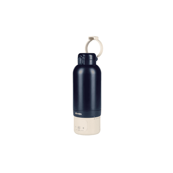 Beaba Bib Nomad Draagbare Flessenwarmer En Thermosfles Night Blue